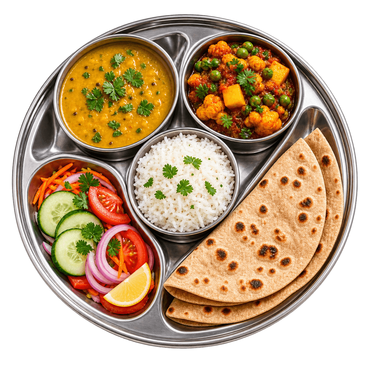 Everyday Lunch Thali